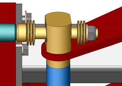 The lowering and lifting speed can be adjusted with the valve on hydraulic cylinder (pos.1, fig.a) 8.