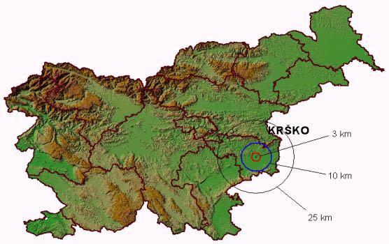 OBČINA OSILNICA Slika 1: Nuklearna elektrarna Krško Nuklearna elektrarna Krško je v oddaljenosti od Občine Osilnica več kot 150 km. 1.3.2.