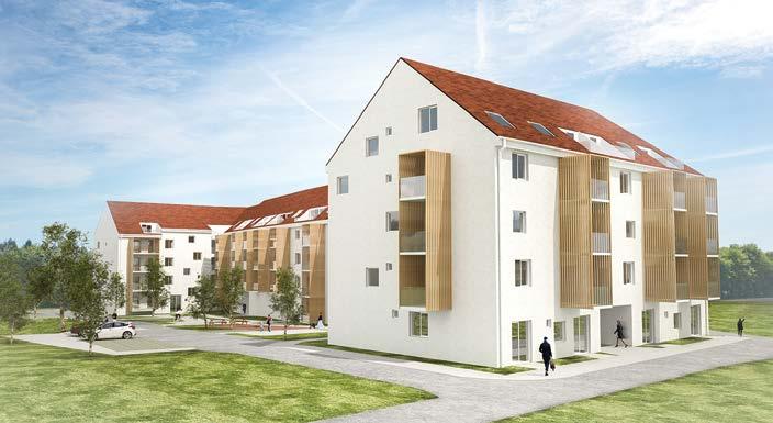 bomo gradili večstanovanjski objekt. Za njegovo projektiranje in izgradnjo je Pomgrad podpisal pogodbo z javnim stanovanjskim podjetjem Nynäshamnbostäder.
