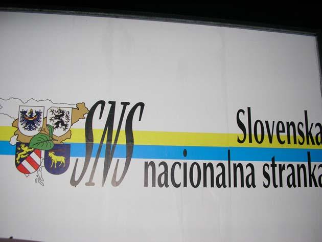 Slika 5.10: Pano Slovenske nacionalne stranke: Slovenska nacionalna stranka.