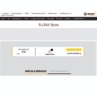 Namestitev aplikacij prek trgovine R-Link Store (4/6) Domov/KATALOG MOJE APLIKACIJE IN STORITVE Pomoč 2 Prenos in namestitev aplikacij prek računalnika Aplikacije je mogoče prenesti tudi v