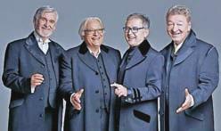 2 AKTUALNO info@g-glas.si Gorenjski glas KOTIČEK ZA NAROČNIKE New Swing Quartet praznuje petdeset let na Brezjah Slovenske ikone spiritualne in gospel glasbe praznujejo pol stoletja svojega petja.
