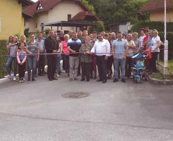 Kolarja). V soboto, 1. junija 2019, je bilo v okviru praznika krajevne skupnosti bila izvedena otvoritev sekundarne kanalizacije z obnovo ceste v Stražici.