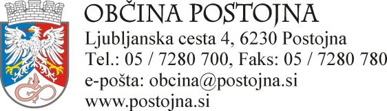 Datum: 01.03.2019 Številka: 430-13/2019 POVABILO K ODDAJI PONUDBE OBČINA POSTOJNA Ljubljanska c.