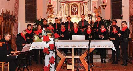Kultura ŠMIHEL NAD MOZIRJEM Kulturno društvo Rovtar v Šmihelu nad Mozirjem vsako leto v cerkvi pripravi božični koncert. Na letošnjem, ki je potekal 17.
