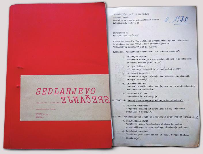 Sedlarjevo srečanje v Radencih Veliki posegi v slovenskem prostoru 1988 9.