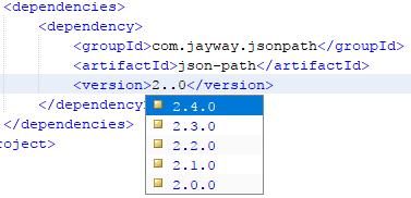 28 3 Uporabljene tehnologije Slika 3.7: Ponujene verzije odvisnosti JsonPath 3.4 JSON JSON je kratica za JavaScript Object Notation in je preprost format za izmenjavo podatkov.