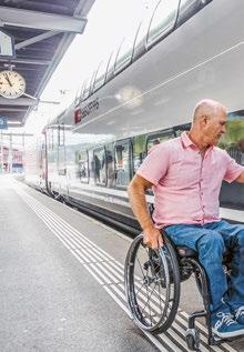 Hindernisfreie Bahnhöfe: Enge Begleitung durch das BAV notwendig Das Bundesamt für Verkehr (BAV) hat im Februar 2021 den Stand zur Umsetzung des Behindertengleichstellungsgesetzes (BehiG) an