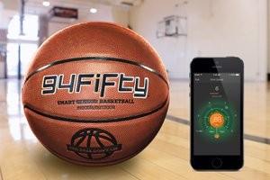 2.2.2 SmartBasketball»pametna žoga«za merjenje vpadnega kota žoge v koš smo uporabil