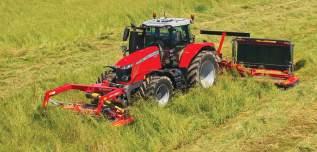 Omenjeni stroji so posebej zasnovani tako, da izpolnjujejo natančne zahteve kmetovalcev na travniških kmetijah in pogodbenih izvajalcev, ki pridelujejo veliko različnih