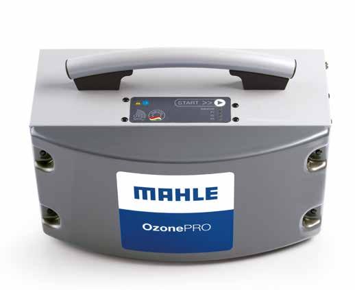 03 MAHLE OzonePRO, za zanesljivo čiščenje. MAHLE OzonePRO je profesionalna čistilna naprava za preprosto uporabo v vaši delavnici. Ni prostora za viruse!