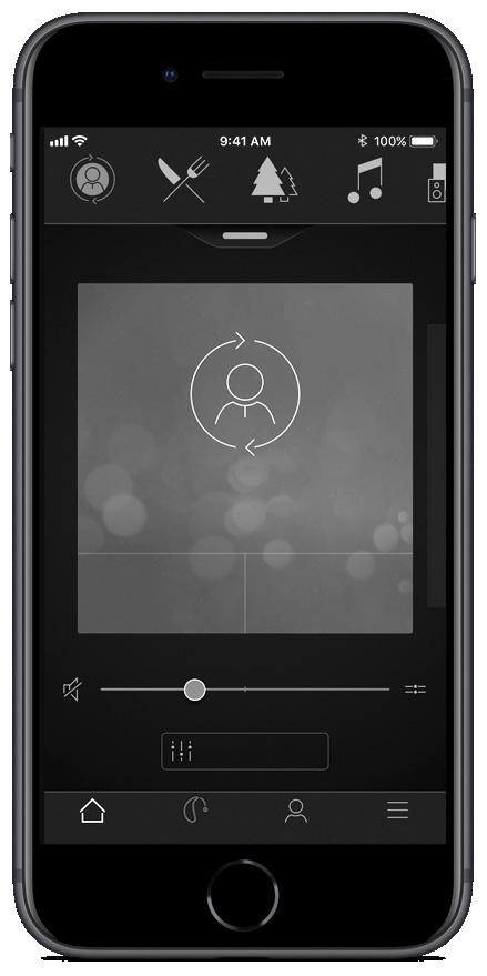 Aplikacija Interton Sound Aplikacija Interton Sound vam ponuja najvišjo raven prijaznosti do uporabnika z zgolj enim dotikom.