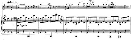 koron in kot zadnje še motivični material, s katerim se violina občasno enakovredneje vključuje v dialog s klavirjem (Schmidt-Beste, 2011, str. 221 222).