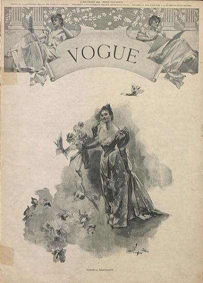 2.2.2 VOGUE Prva številka revije Vouge je bila izdana leta 1892. Na začetku je revija vsebovala le nekaj strani, zato tudi cena ni bila visoka.