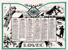 številki drugega letnika (1922) je bil priložen letak knjigoveza Breskvarja iz Ljubljane, ki je ponujal»originalne krasne platnice za lovca«(slika 20).