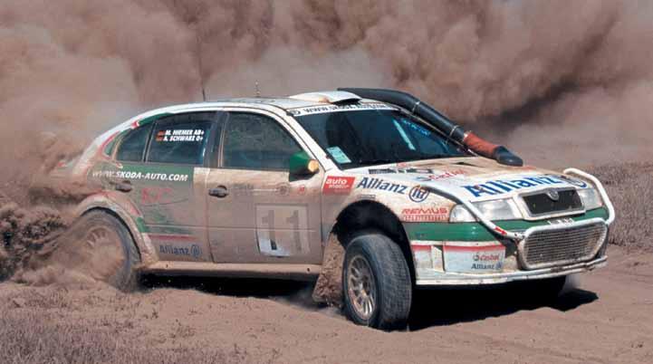 priloga ZGODOVINA Armin Schwarz v Octavii WRC, na Rallyju Monte Carlo 2001. Rally Ciper. Zmagovalno na Rallyju Safari.