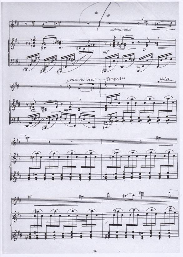 Bach, Wieniawski, Škerjanc -