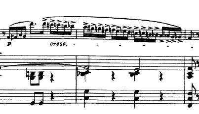 Bach, Wieniawski, Škerjanc - izbor treh del za violino 57 Slika 13: Iz koncerta št. 2, op. 22, I. stavek (H.