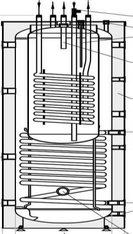 magnezijeva anoda DN 5/4" izolacija ogrevanje kolektorji toplotna črpalka kamin peč na drva skupni/bojler/zalogovnik(l) izmenjevalec zgornji (m²)