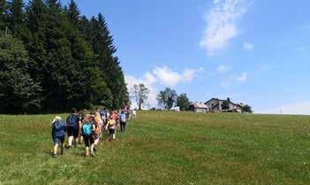 spihali prah s šotorov in se podali na taborjenje. Na igrišču ob taborniški koči na Šmartnem na Pohorju se nas je med 19. in 25. julijem družilo kar 52.