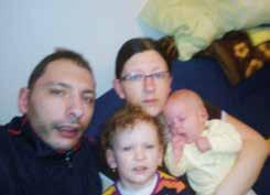 decembra lansko leto se je našemu sodelavcu, varnostniku Juretu Knavsa iz Kočevja, in njegovi ženi Alenki rodila prvorojenka Tija.