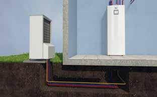 8 Trajnostna rešitev za gretje, hlajenje in toplo vodo Bosch toplotne črpalke zrak - voda nudijo združljivost in neomejeno sistemsko prožnost Bosch toplotne črpalke zrak-voda nudijo idealno rešitev