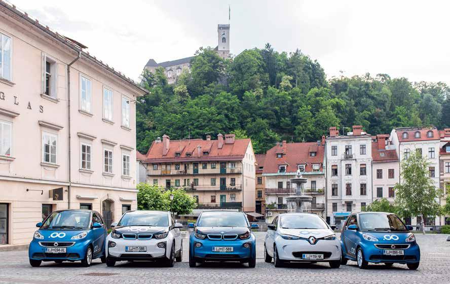 44 Podjetništvo Foto: Žiga Intihar Ljubljana je na področju trajnosti naredila že veliko, ta osnova pa je odlična za razvoj nove mobilnosti.