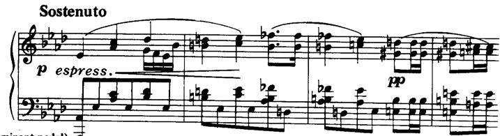 Zgleda: ~ vpišite funkcijske ter generalbasne označbe 28. F. Chopin: Poloneza Op. 40, št.