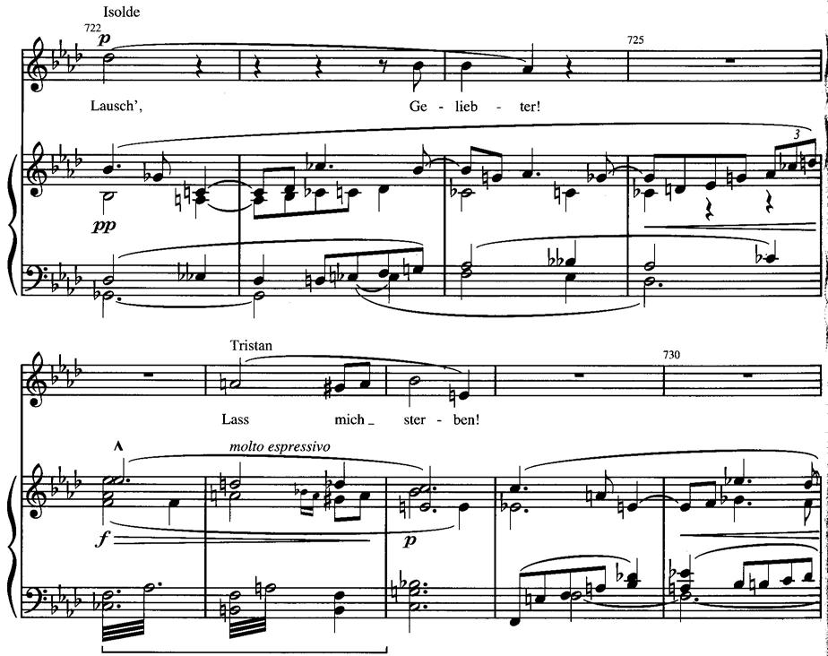 59. R. Wagner: Tristan in Izolda, Preludij (klavirski izvleček) 60. R. Wagner: Tristan in Izolda,2.