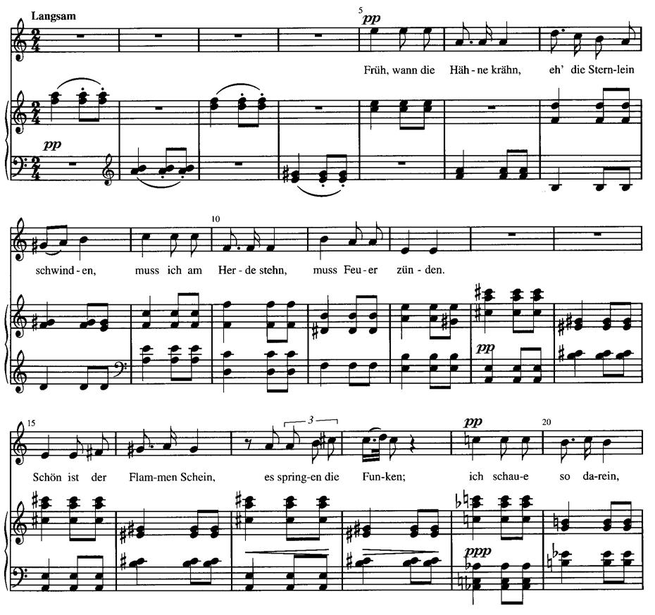 1. Kako bi opredelili prevladujočo harmonijo v 2. in 3. taktu? 2. Zveza akordov v 5. in 6. taktu (ponovitev v 7. in 8. taktu) prinaša tonikalizacijo (izmik) ene od bližnjih tonalitet. Katere?