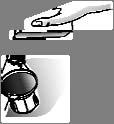 Podrobnosti o delovanju aparata poiščite v ustreznem poglavju v Priročniku za uporabo. Vklop aparata Pritisnite gumb za vklop aparata in odprite vrata. B Dodajte detergent v posodico zanj.