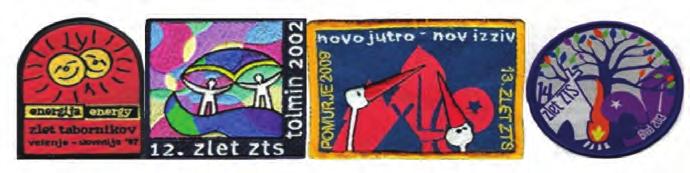 Zveza tabornikov Slovenije je bila od ustanovitve do razglasitve samostojnosti leta 1991 članica Saveza izvidžača Jugoslavije (SIJ) in je sodelovala tudi na zletih tabornikov Jugoslavije, ki so bili: