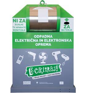Projekt LIFE nagovarja gospodinjstva naj skrbno ravnajo z e-odpadki in odpadnimi baterijami, in sicer preko na novo