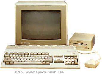 Commodore Amiga (1985) Prvi multimedijski osebni računalnik za domačo uporabo (za tiste čase izredne grafične zmogljivosti).
