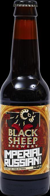 BLACK SHEEP IMPERIAL RUSSIAN STOUT Ta črni stil piva se je razvil v 18.