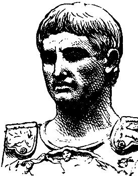 MIR, NAPREDEK, BLAGOSTANJE Danes cesarja Avgusta imenujemo: IMPERATOR CAESAR DIVI FILIUS AUGUSTUS, kar v prevodu za barbare pomeni: vrhovni poveljnik vojske, Cezarjev naslednik, božji sin, vzvišeni.