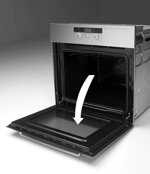 navodila. Če želite sneti vrata pečice: 1. Vrata pečice popolnoma odprite (glejte sliko 1).