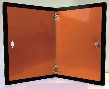 Tabla - preklopna Oranžna tabla 1005453- OT 30 x 40 Magnetna