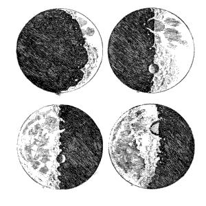 Najznačilnejši za Lunino površje so kraterji, bolj ali manj okrogle vulkanskim žrelom podobne tvorbe (čaše), ki so tudi na planetih in drugih lunah našega Osončja.