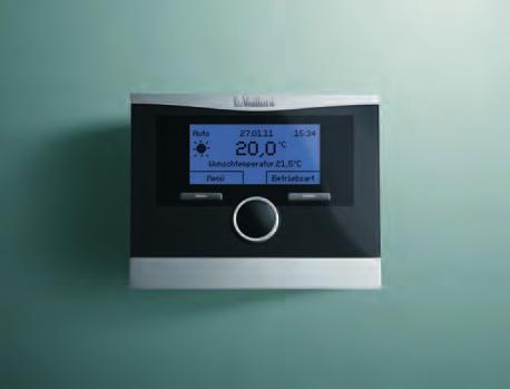 V osnovni izvedbi calormatic 470 omogoča časovno programiranje (4 obdobja) temperature v prostoru, priprave tople sanitarne vode in cirkulacijske črpalke sanitarne tople vode.