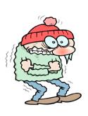 III. Med zimo in poletjem ni velike razlike vedno me zebe! Temperaturna amplituda zraka = razlika med najvišjo in najnižjo temperaturo zraka.