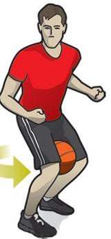 učni list 20 ŠTAFETNE IGRE v glavnem delu: tek; lahko žogo držimo z rokama na hrbtu tek s teniško žogico