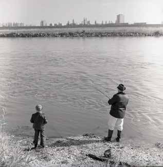 Fishing in the Sava River,