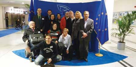 Tretji Evropski invalidski parlament Na povabilo evropskih poslancev Zofije Mazej Kukovič in Iva Vajgla ter Nacionalnega sveta invalidskih organizacij Slovenije sem prisostvoval zasedanju Evropskega