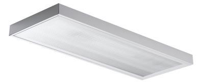 Nadgradna svetilka LED s prizmatičnim difuzorjem za nadomestek klasičnim svetilkam 600x600