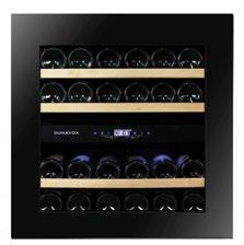 si Dvopodročni modeli vinskih vitrin imajo dve področji hlajenja, na dveh ločenih temperaturah.
