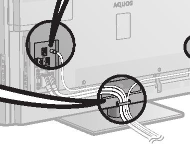 Vodič za hitro uporabo Pred vklopom napajanja ❸ ❶ ❷ 1 2 * ❹ Sponka kabla (spaja snop kablov) Standardni DIN45325 vtič (IEC 169-2) 75 q koksialni kabel Vklopite (;) GLAVNO STIKALO na levi strani