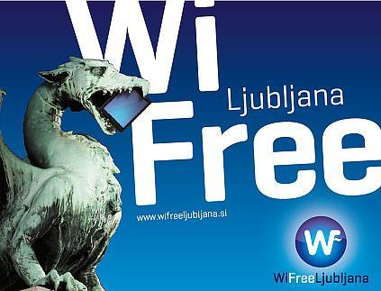 Brezplačen dostop do WiFreeLjubljana 24 ur (MOL in