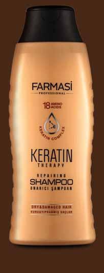 Za maksimalne rezultate ga uporabljajte v kombinaciji z masko za lase Keratin Therapy Repairing. 1108180 8,99 4,99 MOČ keratina Poslovite se od suhih in poškodovanih las!