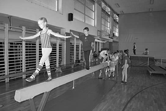 Sokolska gibanja so bila primer kako zdruæiti uæitke ob gibanju, druæenju in zdravju. Øportna gimnastika je v Velikih Laøœah æe dolgoletna tradicija. Od leta 2004 jo vodi ØD Sokol Beæigrad (www.